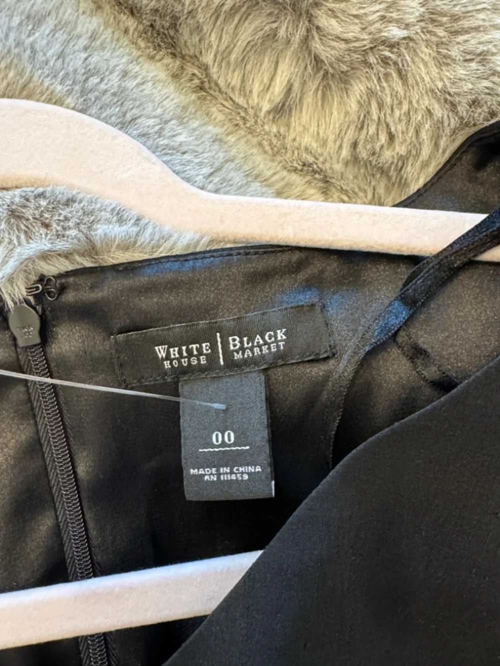White House Black Market Black Knot-Front Midi Dress - Picture 15 of 16